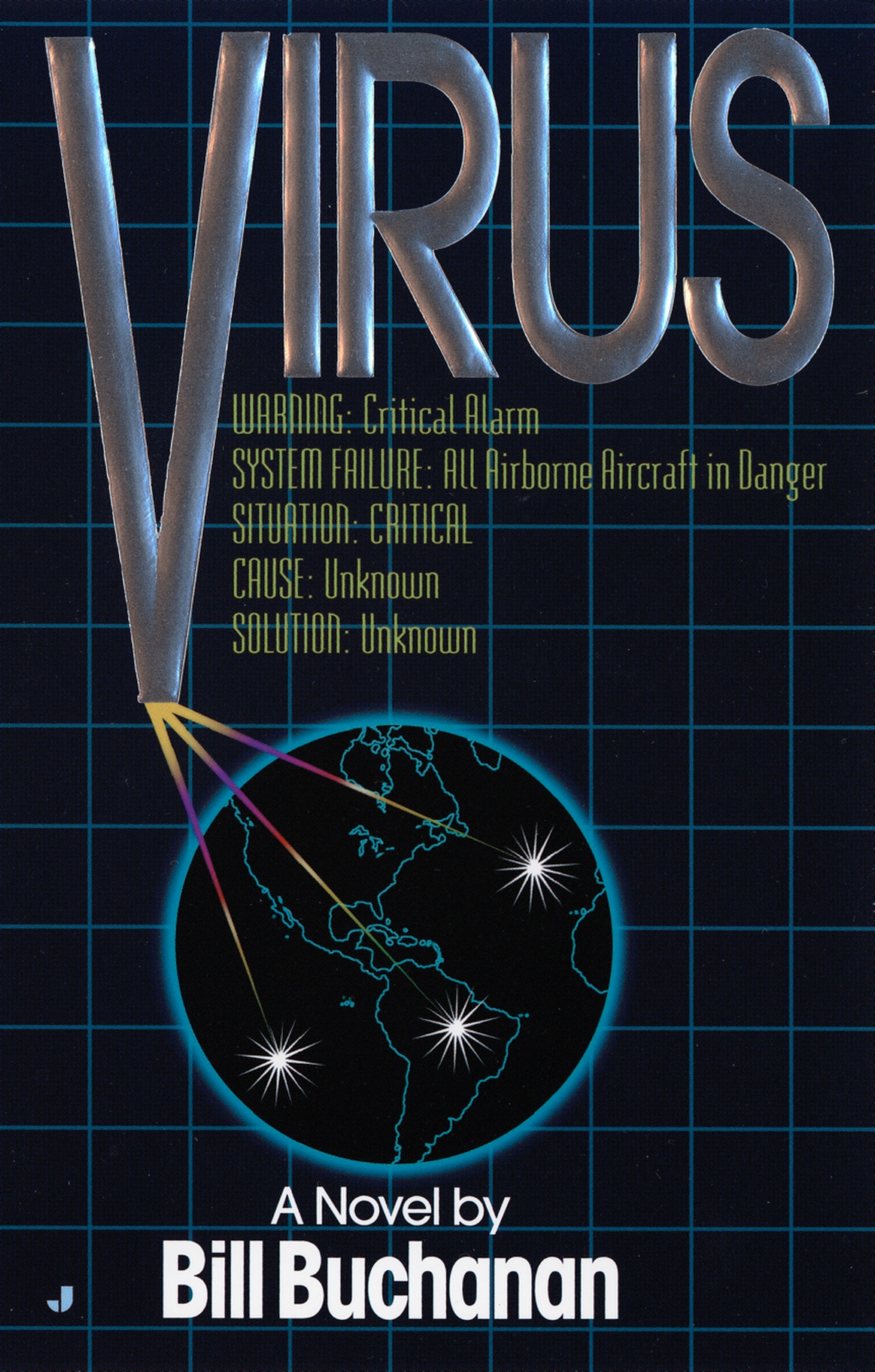 Virus Front Cover A Military Thriller Novel by Bill Buchanan HD-1366